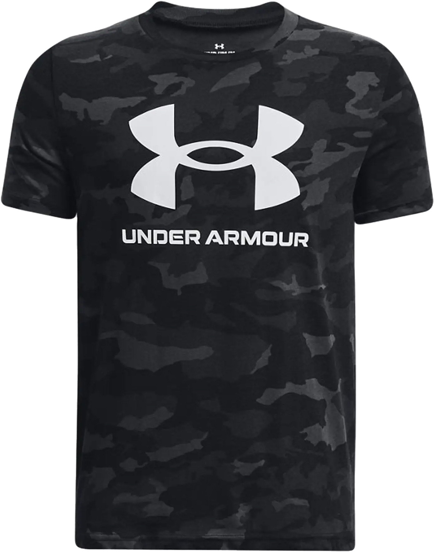 Camiseta Under Armour UA SPORSTYLE LOGO AOP SS-BLK