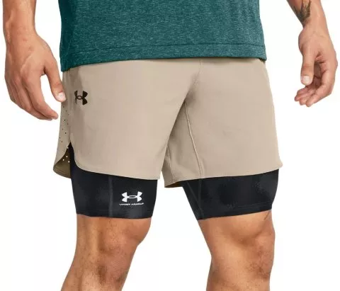 UA Peak Woven Shorts-BRN