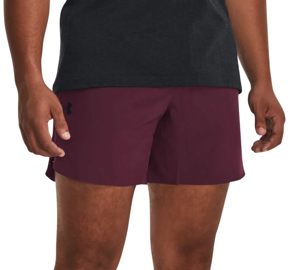 Pantalón corto Under Armour UA Peak Woven Shorts-MRN