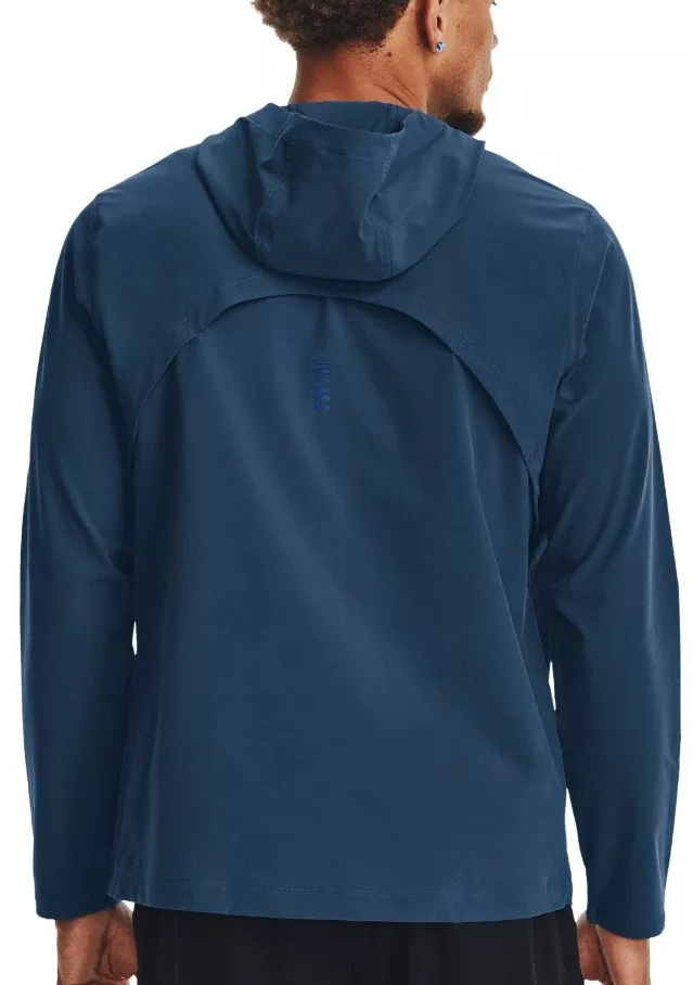 Kurtka z kapturem Under Armour OUTRUN THE STORM JACKET-BLU