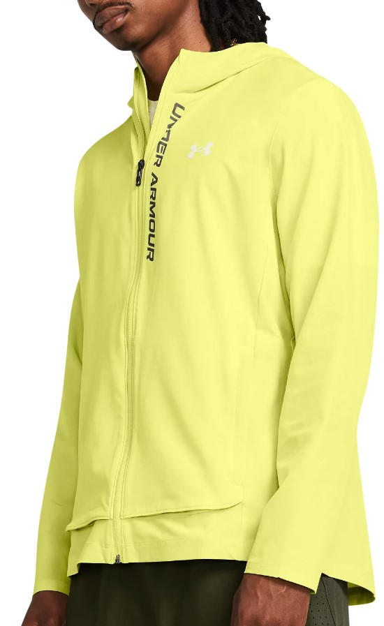 Hooded jacket Under Armour OUTRUN THE STORM JACKET-YLW