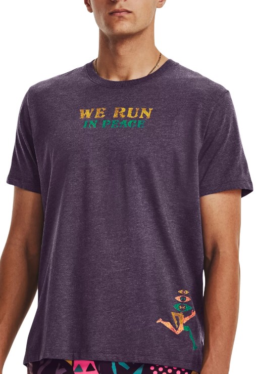 Tee-shirt Under Armour UA WE RUN IN PEACE SS-PPL