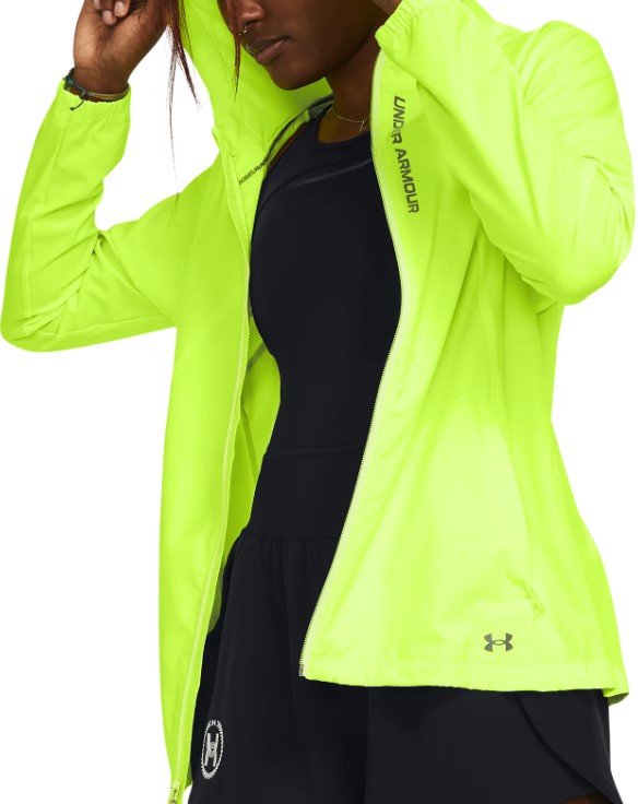 Hoodie Under Armour UA OutRun the STORM Jacket-GRN