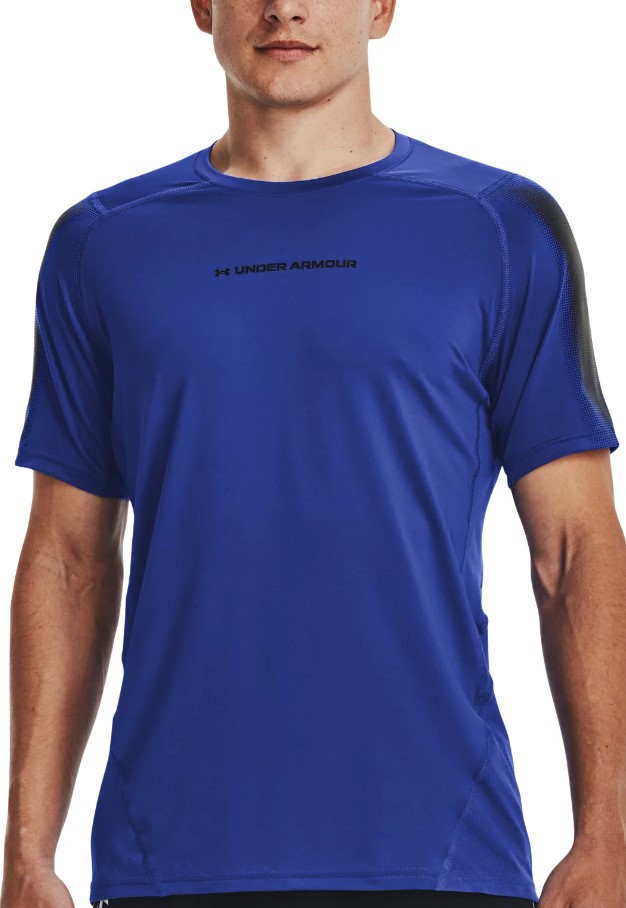 T-shirt Under UA HG Armour Nov Fitted SS-BLU