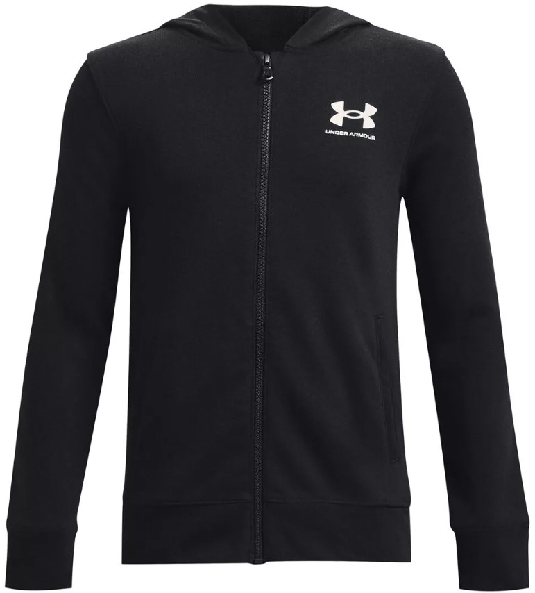 Sweatshirt met capuchon Under Armour UA Rival Terry FZ Hoodie-BLK