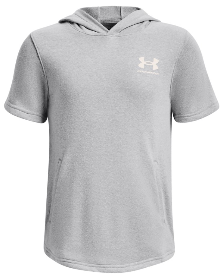 Hooded sweatshirt Under Armour UA Rival Terry SS Hoodie-GRY