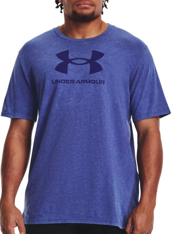 Tee-shirt Under Armour UA WASH TONAL SPORTSTYLE SS-BLU