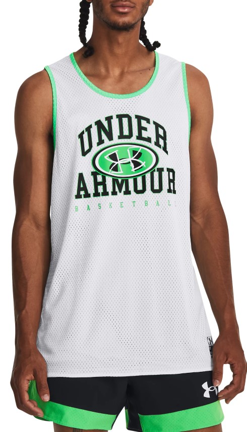 Dres Under Armour UA Baseline Reversible Jsy-WHT