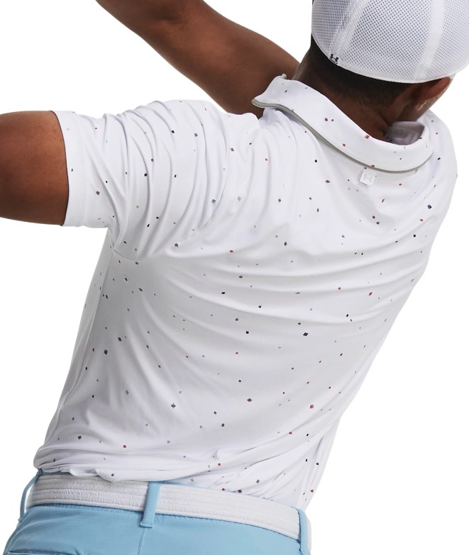 Under Armour Golf Iso-Chill Verge Shirt 1377366 White Halo Grey