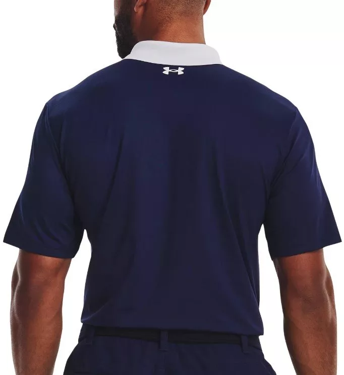 T-shirt Under Armour UA Perf 3.0 Color Block Polo-WHT