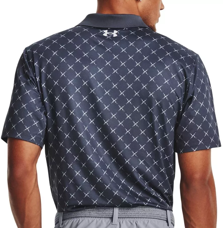 T-shirt Under Armour UA Perf 3.0 Printed Polo-GRY