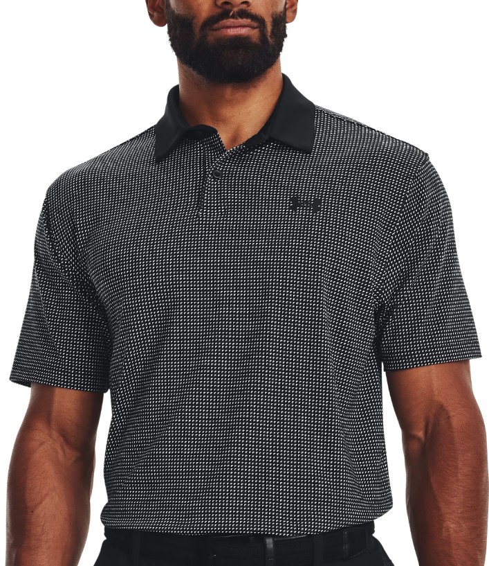 Magliette Under Armour UA T2G Printed Polo-BLK