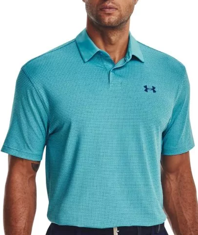 UA T2G Printed Polo-BLU