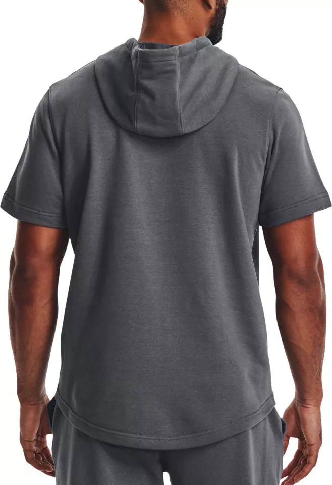 Sweatshirt med huva Under Armour Pjt Rock Terry SS HD-GRY