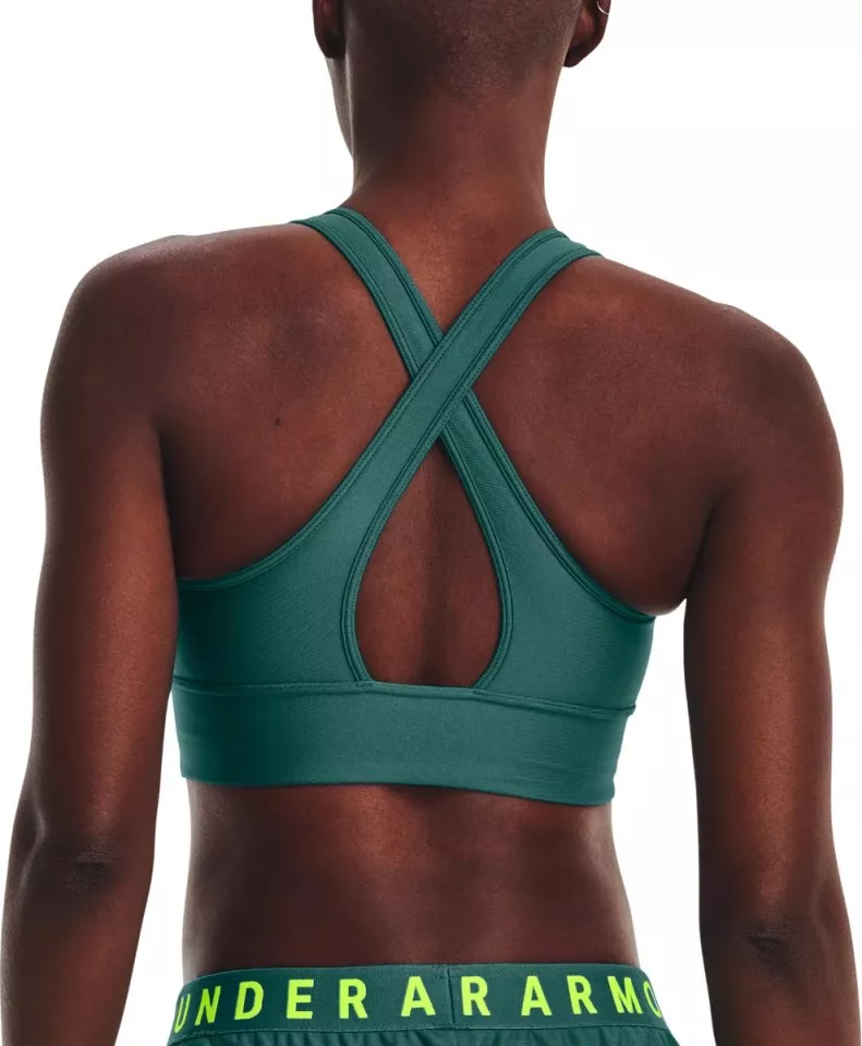 Under Armour Womens Crossback Longline Sports Bra Training Fitness Gym Crop  Top