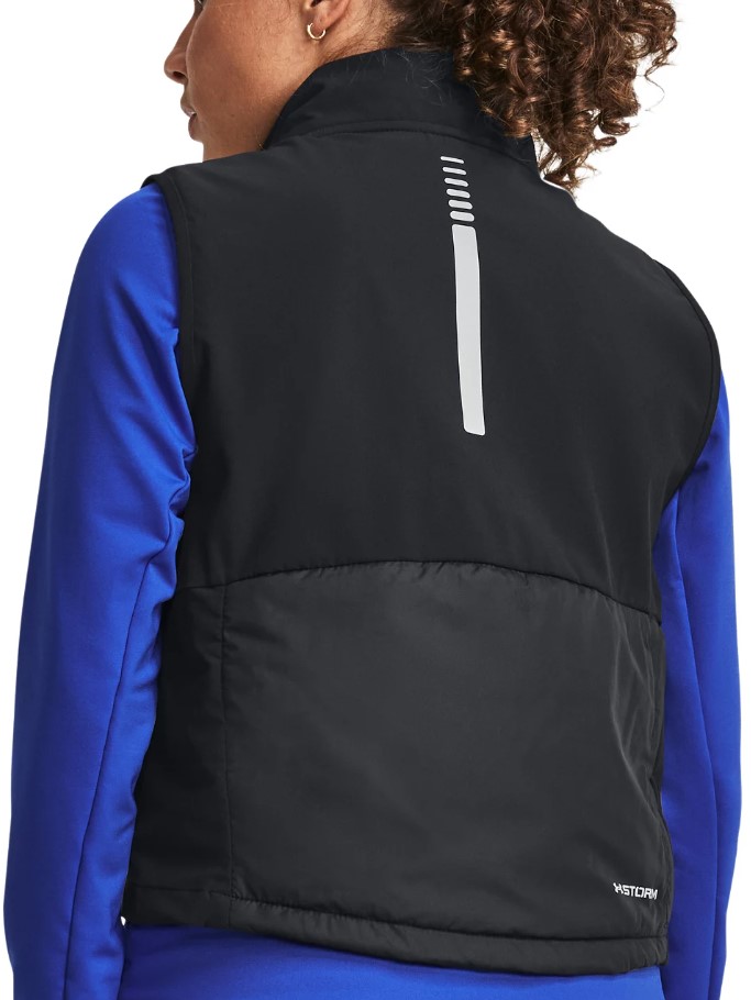 Jacket Under Armour UA STRM SESSION RUN VEST-BLK