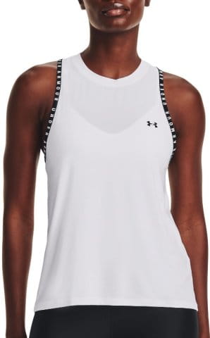 Knockout Novelty Tank-WHT