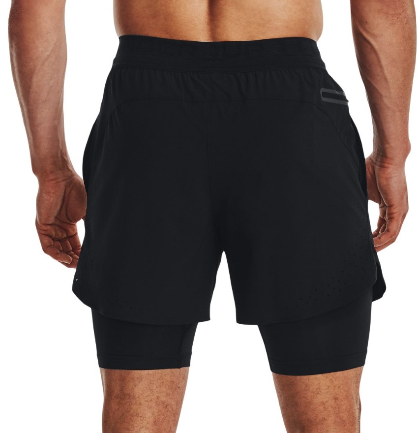 Shorts Under Armour UA Peak Woven 2in1 Sts-BLK - Top4Running.com