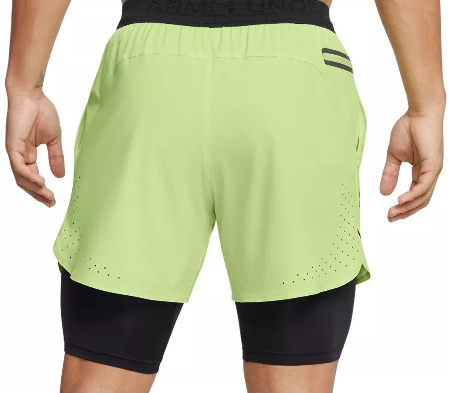 Shorts Under Armour UA Vanish Elite 2in1 Short-GRN