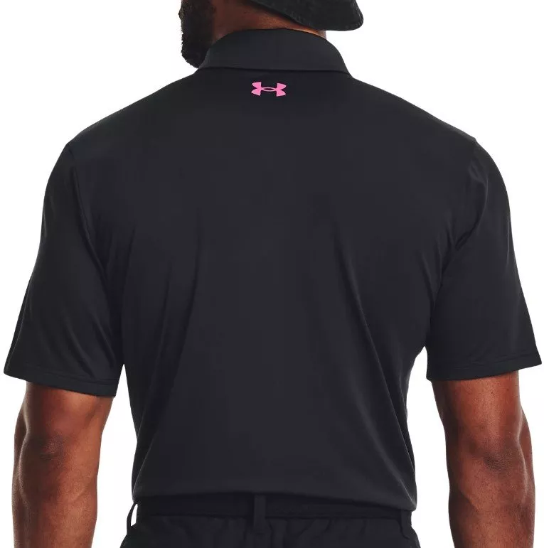 T-paita Under Armour UA Playoff 3.0 Stripe Polo-BLK