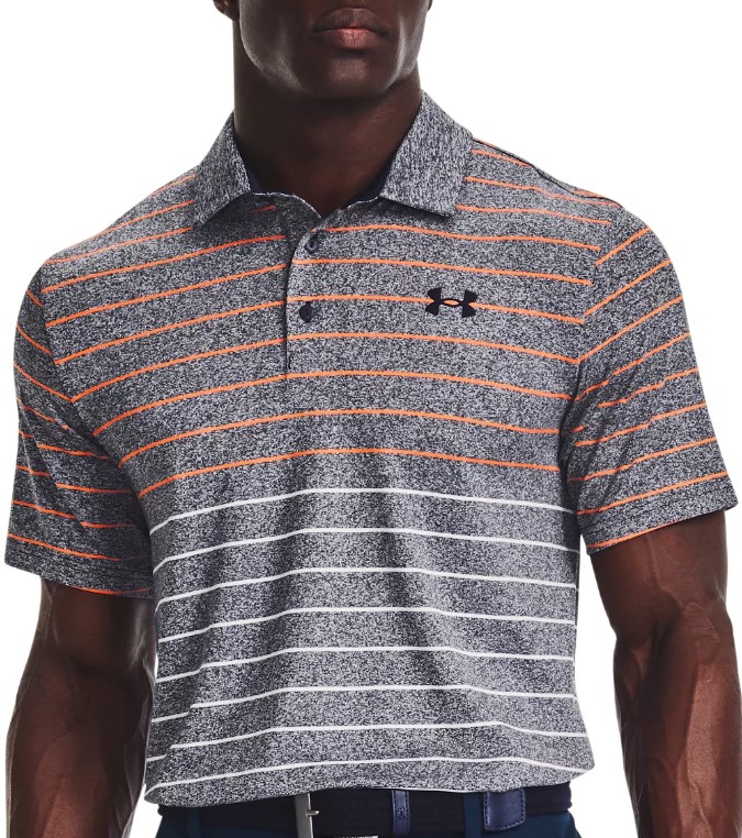 Magliette Under Armour UA Playoff 3.0 Stripe Polo-NVY