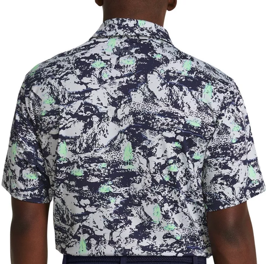 Polo shirt Under Armour UA Playoff 3.0 Printed Polo-GRY