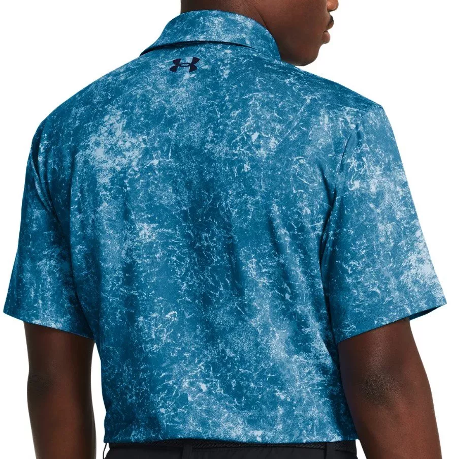Polo shirt Under Armour UA Playoff 3.0 Printed Polo-BLU
