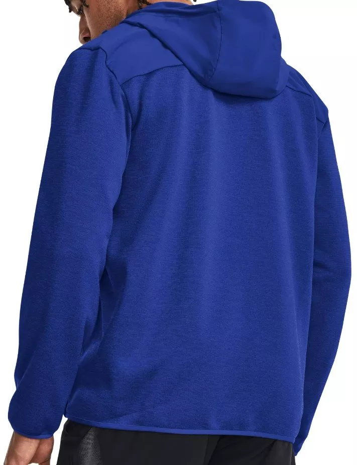 Hooded sweatshirt Under Armour UA ESSENTIAL SWACKET-BLU