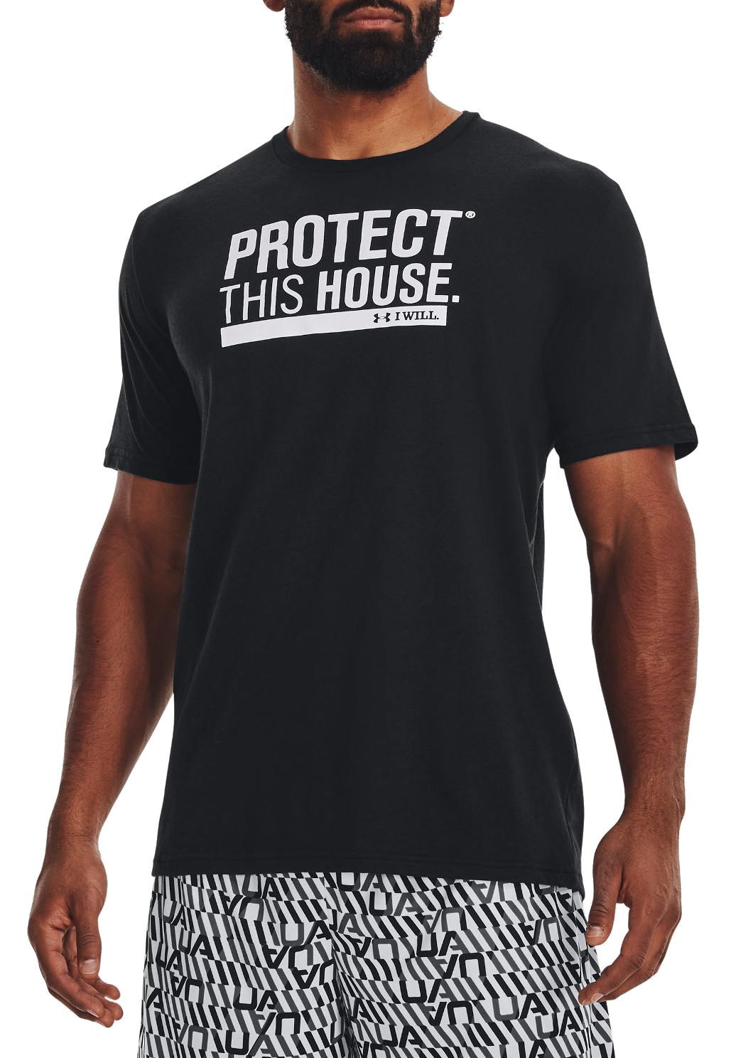 Majica Under Armour UA PROTECT THIS HOUSE SS-BLK