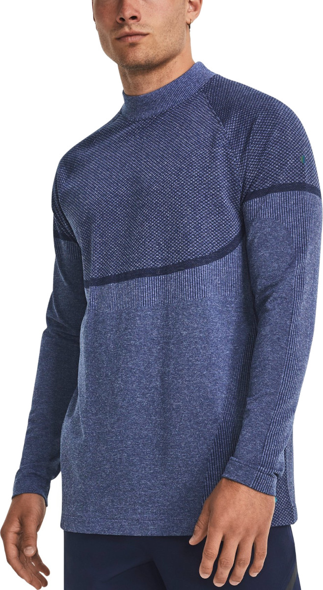 Тениска с дълъг ръкав Under Armour UA CG Rush Seamless Mock Sweatshirt