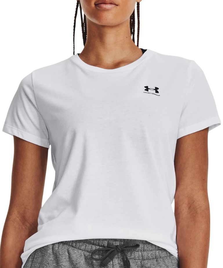 Majica Under Armour UA W SPORTSTYLE LC SS-WHT