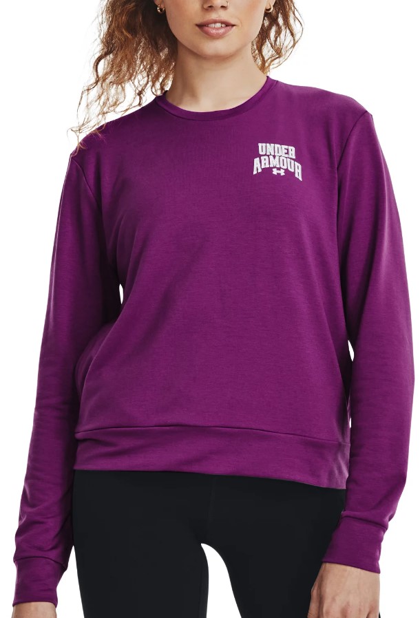 Sweatshirt Under Armour UA Rival Terry Graphic Crew-PPL 