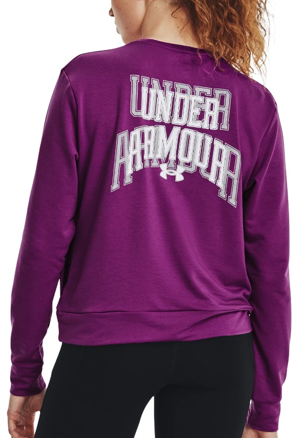 Sweatshirt Under Armour UA Rival Terry Graphic Crew-PPL 