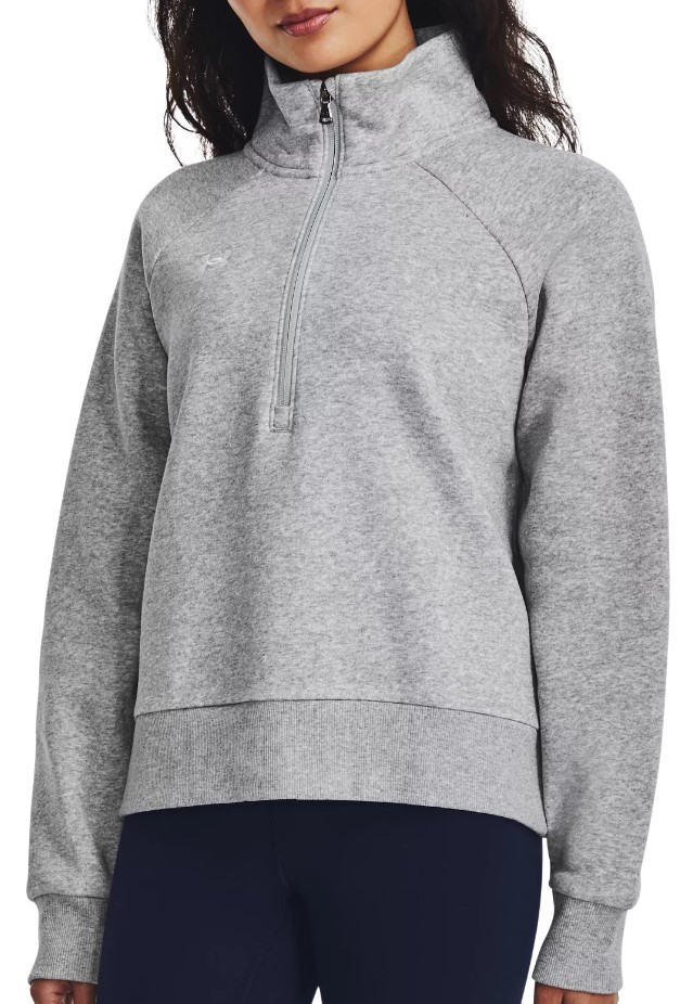 Sweatshirt Under UA Rival HZ-GRY Fleece Armour