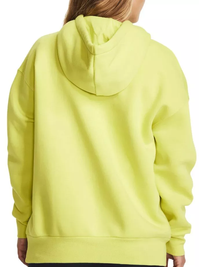 Sweatshirt med hætte Under Armour Essential Flc OS Hoodie-YLW