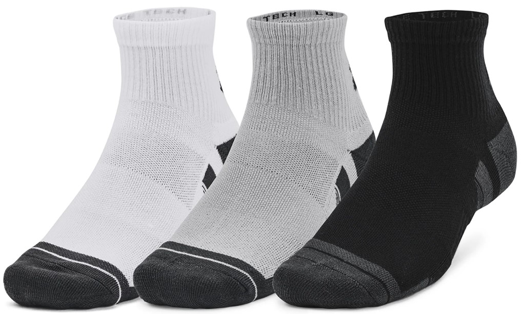 Unisex volnočasové ponožky Under Armour Perfromance Tech Quarter (3 páry)