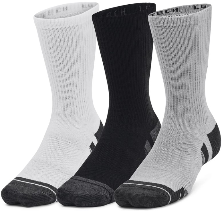 Socken Under Armour UA Performance Tech 3pk Crew-GRY