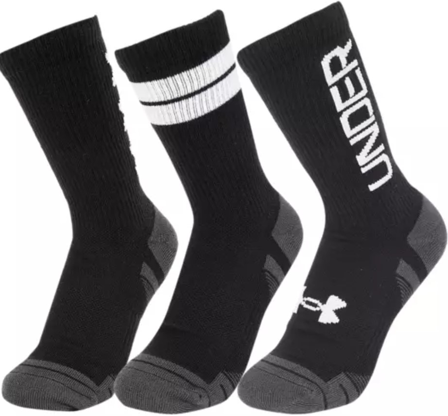 Unisex tréninkové ponožky Under Armour Performance Tech (3 kusy)