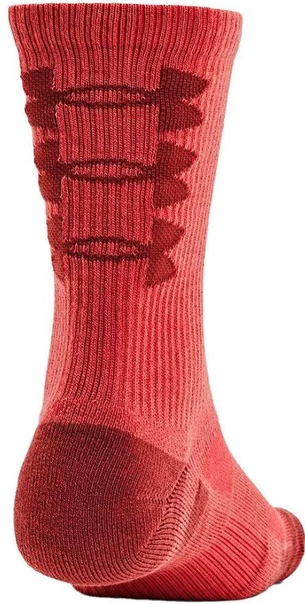 Chaussettes Under Armour UA Perf Tech Nov 3pk Crew-RED