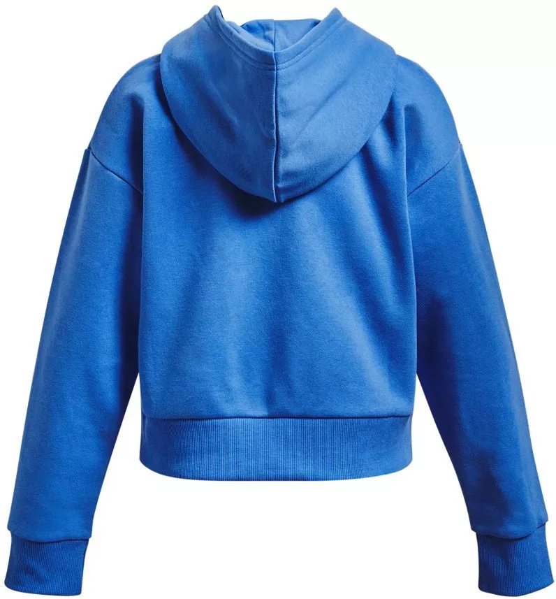 Hooded sweatshirt Under Armour UA Rival Fleece Crop Hoodie-BLU