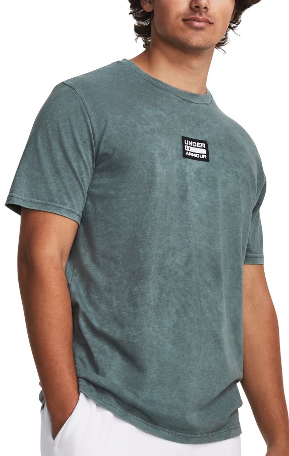 Tricou Under Armour UA ELEVATED CORE WASH SS-GRY