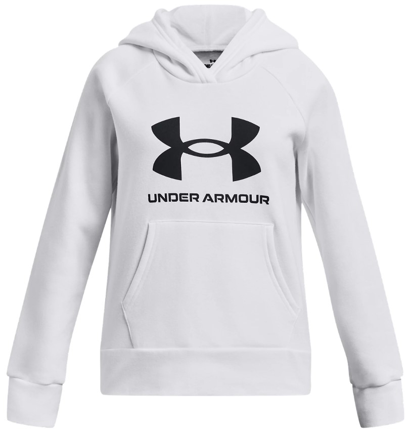 Sweatshirt com capuz Under Armour UA Rival Fleece BL Hoodie-WHT