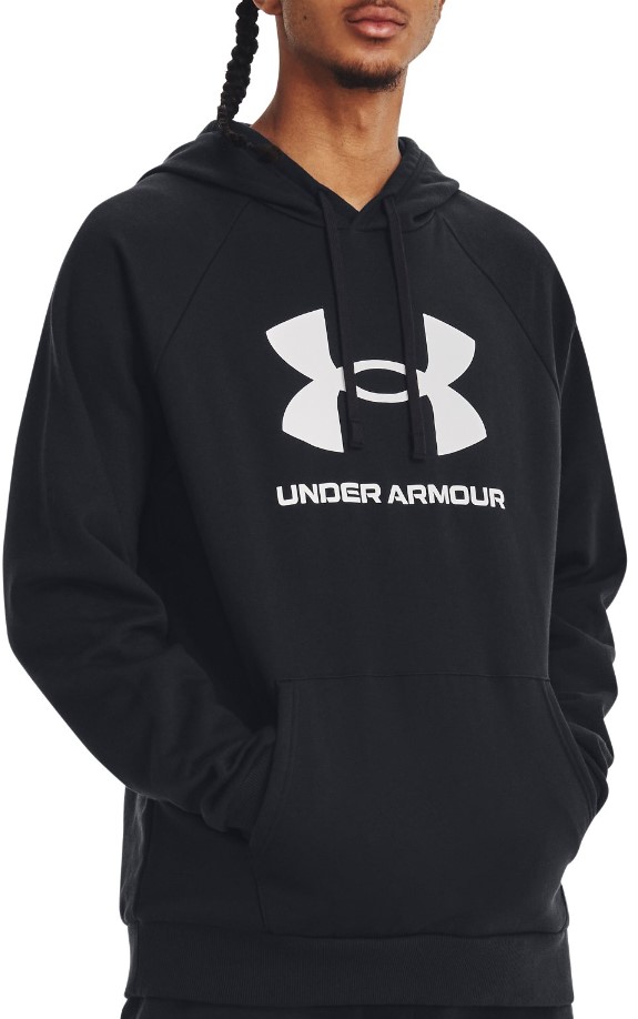 Sweatshirt com capuz Under Armour UA Rival Fleece Logo HD-BLK