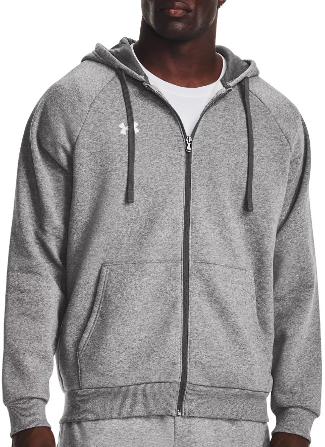 Under Armour UA Rival Fleece FZ Hoodie-GRY Kapucnis melegítő felsők