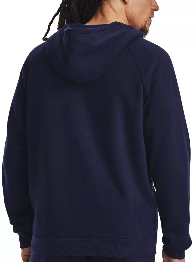 Hooded sweatshirt Under UA Armour Fleece FZ Hoodie-BLU 