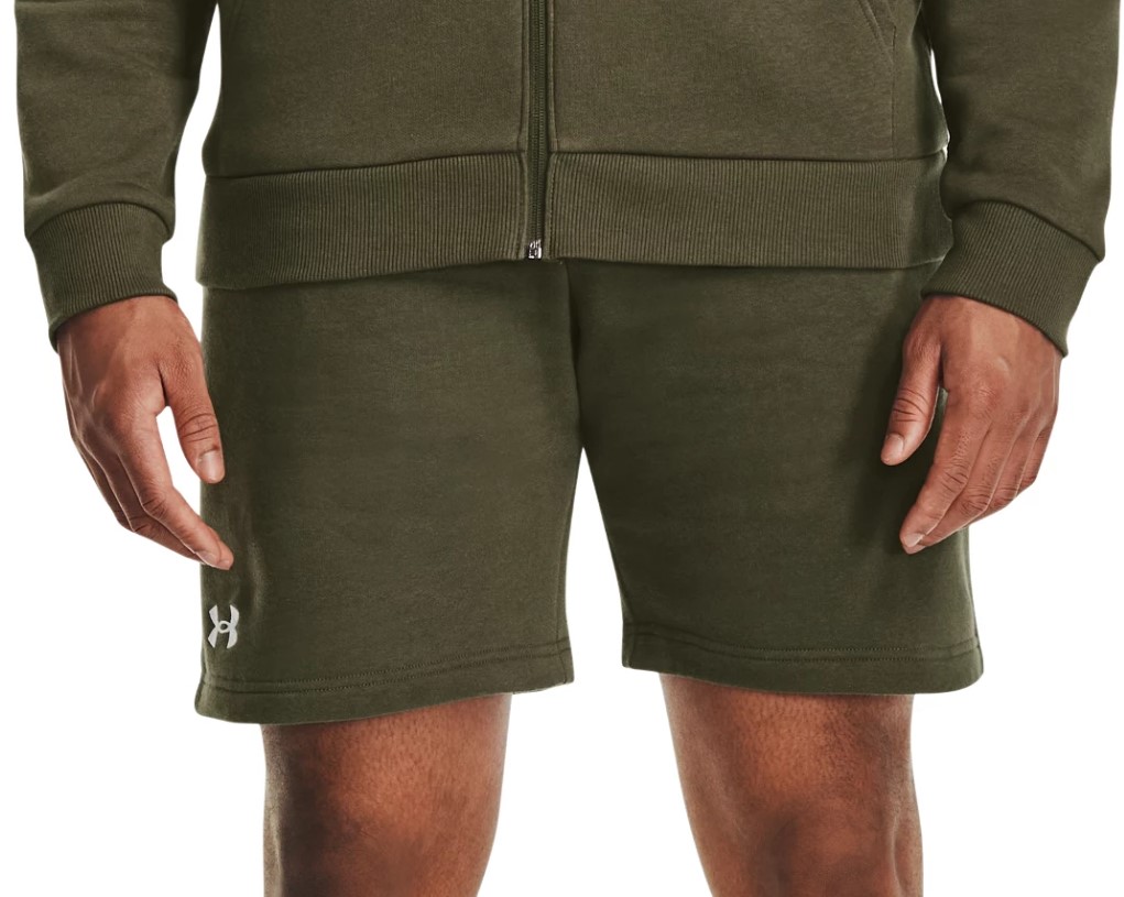 Under Armour UA Rival Fleece Shorts-GRN Rövidnadrág