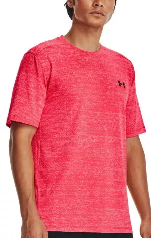 UA Tech Vent Jacquard SS-RED