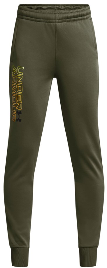 Pants Under UA Armour Fleece Graphic Jgr-GRN