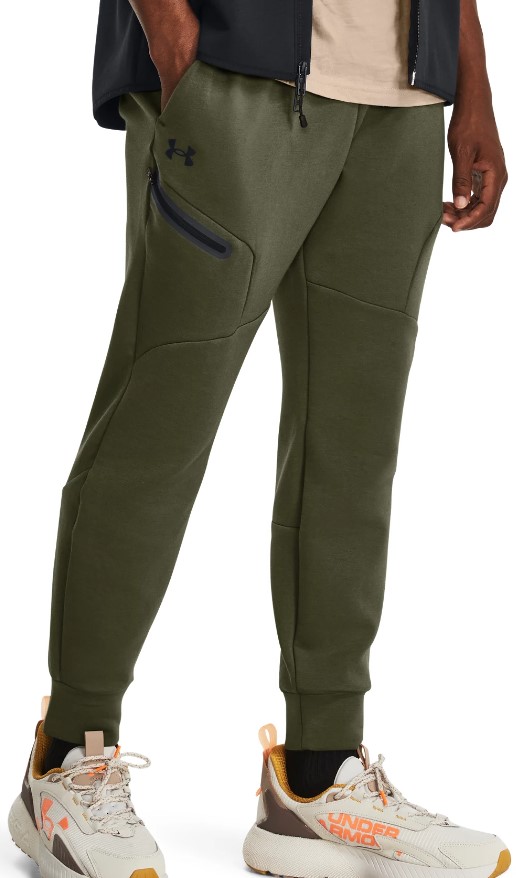 Nohavice Under Armour UA Unstoppable Flc Joggers-GRN