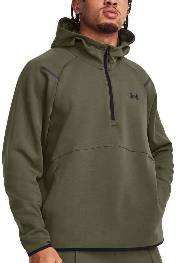 Mikica s kapuco Under Armour UA Unstoppable Flc Hoodie-GRN